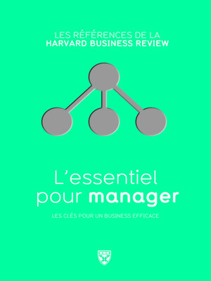 cover image of L'essentiel pour manager
